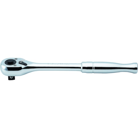 Ko-Ken Ratchet Handle 24 teeth 250mm Push Button Polished Handle 1/2 Sq. Drive 4753PB